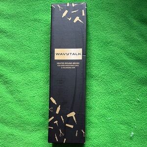 Black Heated Round Brush